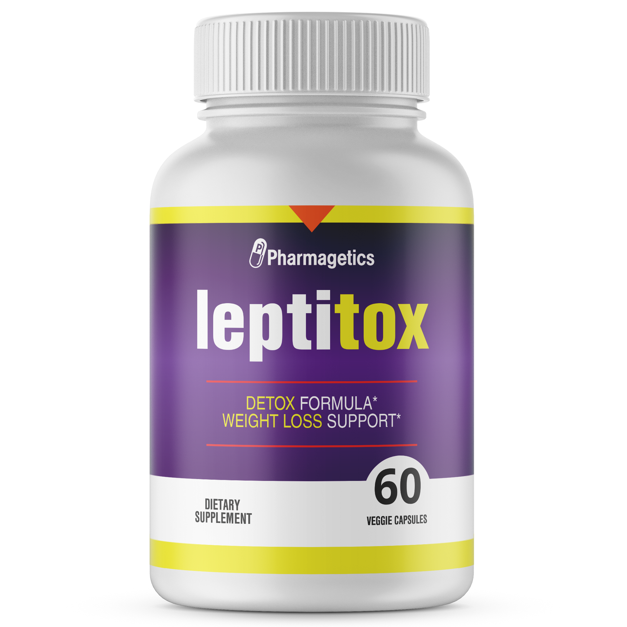 Leptitox Detox Formula Appetite Control Weight Loss Support 60 Capsules