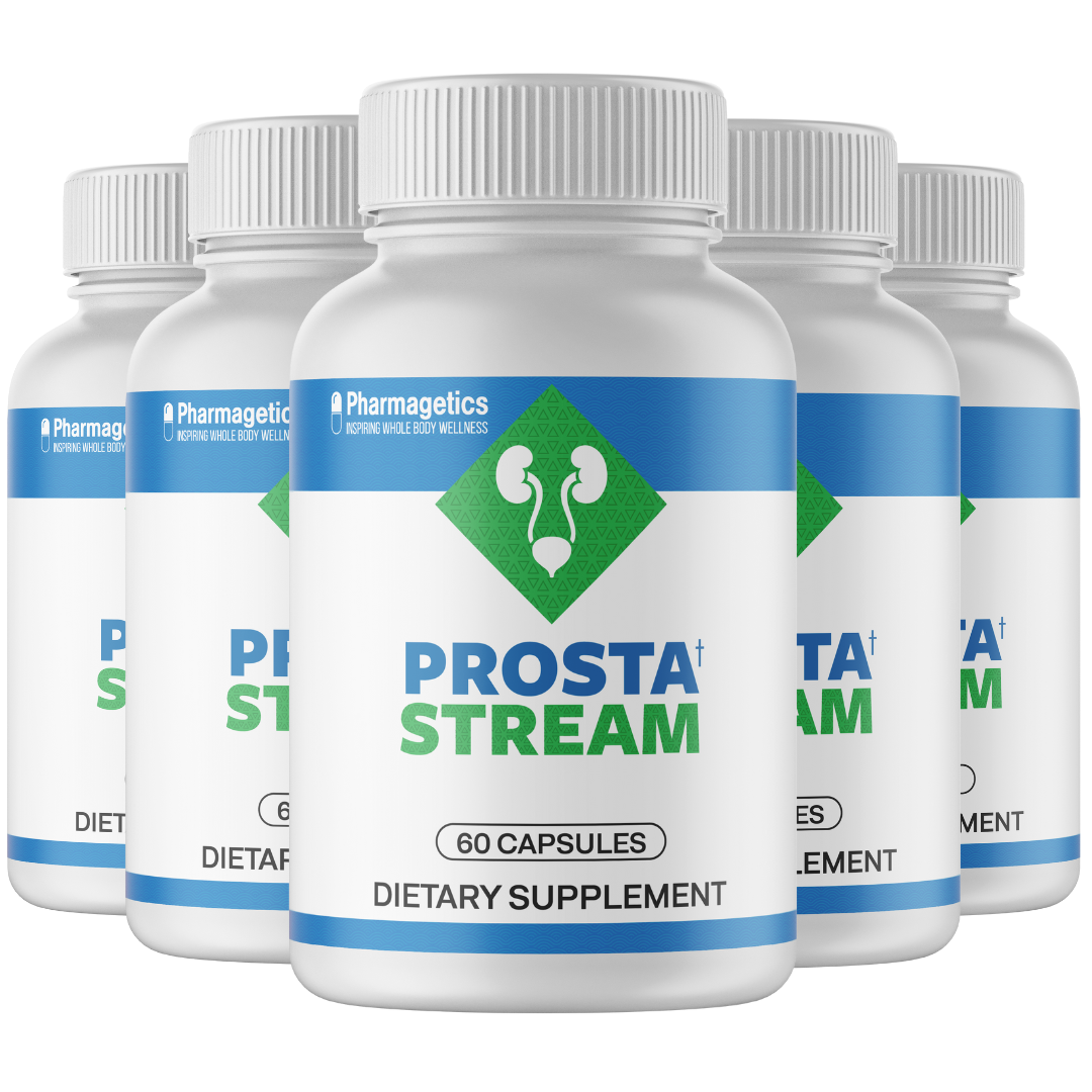 5 Pack ProstaStream - Prosta Stream, Prostate Support 60 Caps x 5