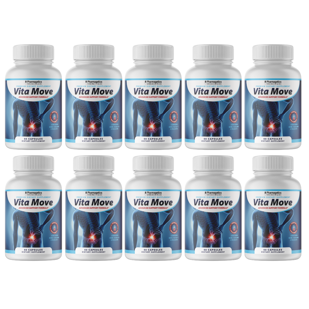 Vita Move Advanced Support Formula Vitamove - 10 Bottles, 600 Capsules