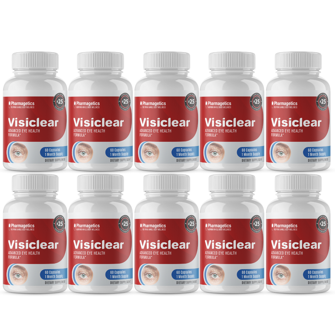 VisiClear Advanced Eye Health Formula,  600 Capsules - 10 Bottles