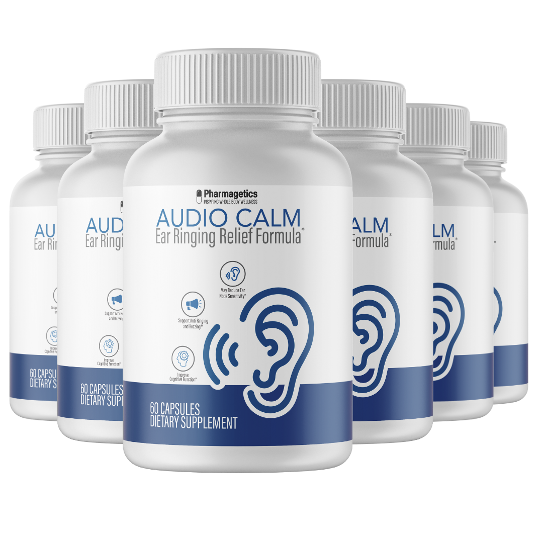 Audio Calm Formula -  6 Bottles 360 Capsules