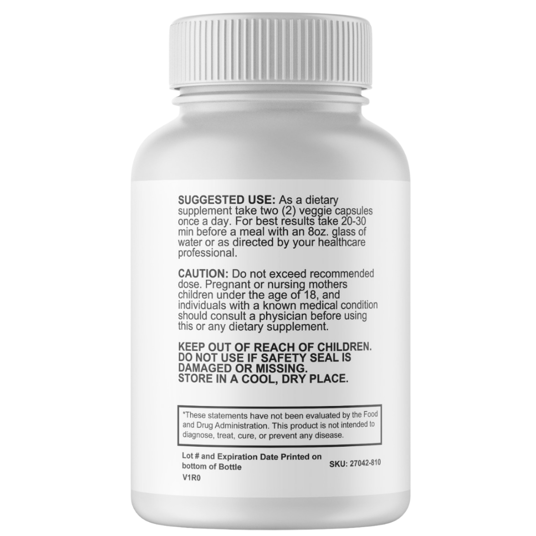 Liver Health RX Formula Supplement Pure Health 60 Capsules