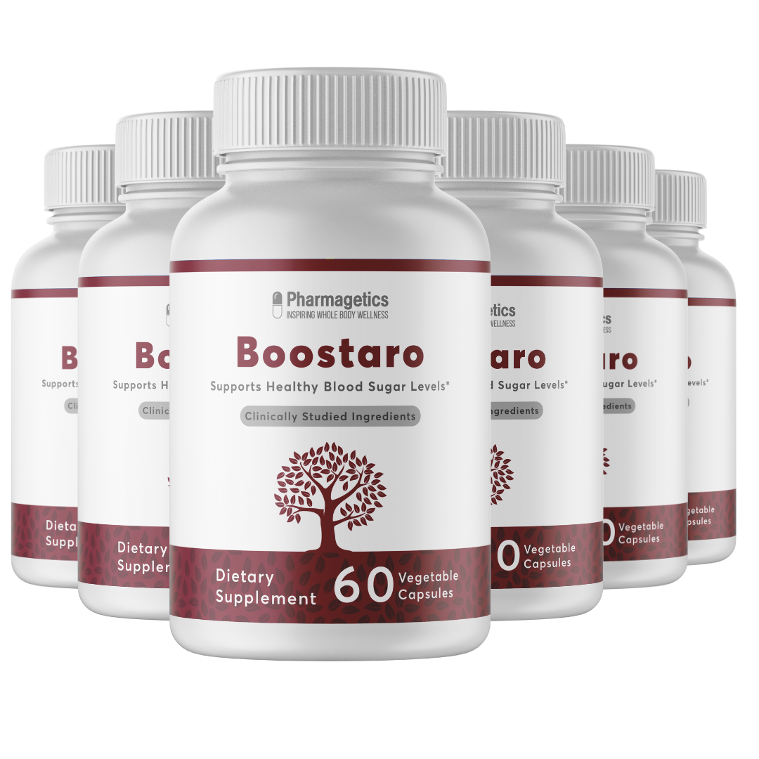 Boostaro - Supports Healthy Blood Sugar Levels 6 Bottles  360 Capsules