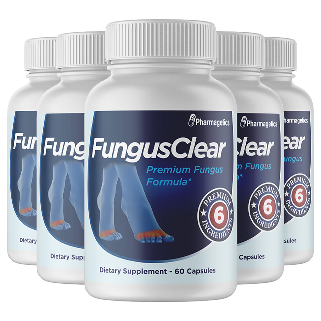 Fungus Clear - 5 Bottles