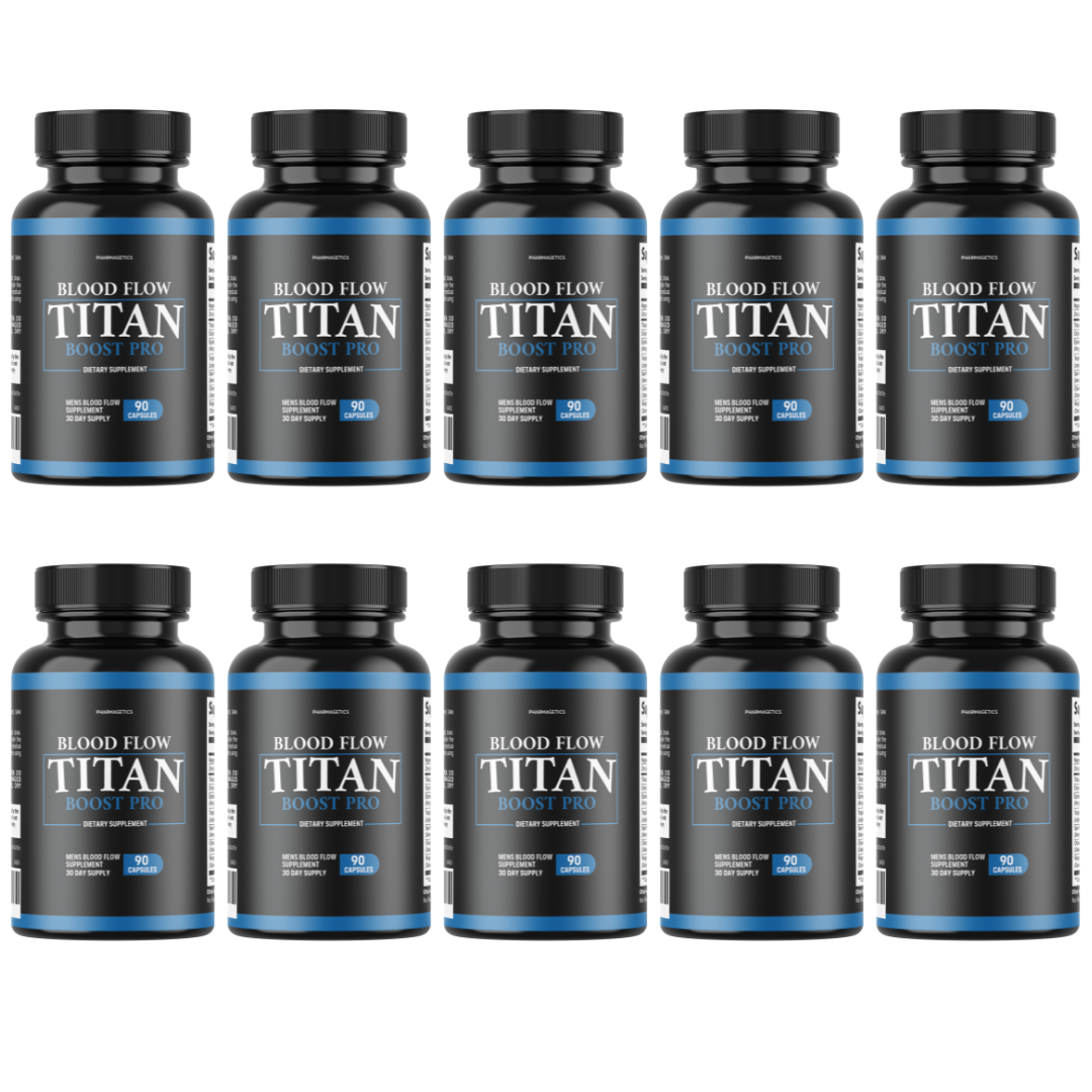 Blood Flow Titan Boost Pro - 10 Pack