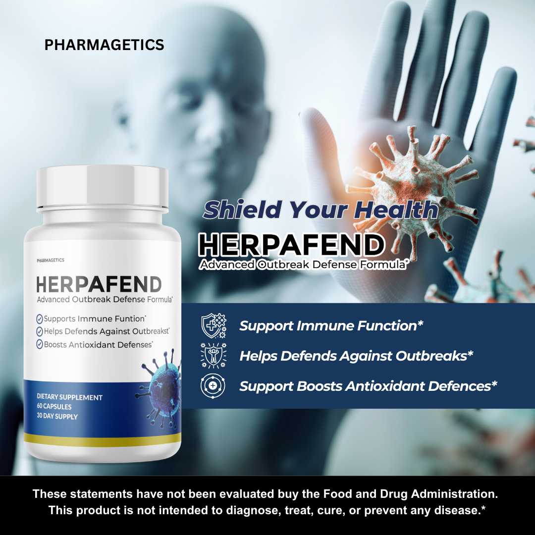 Herpafend - Supports Wellness and Promotes Skin Balance - 12 Bottles