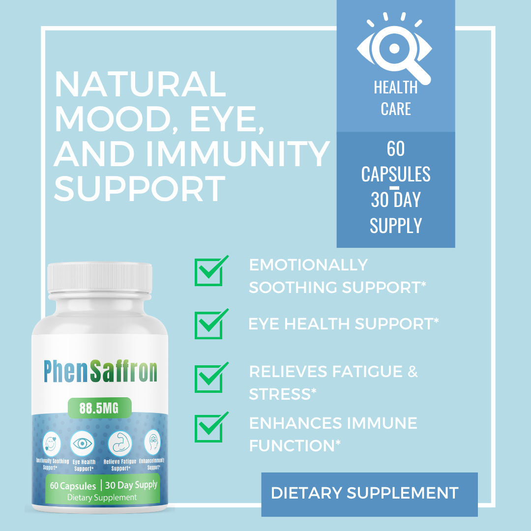 PhenSaffron - Metabolism Booster & Natural Appetite Suppressant -10 Pack