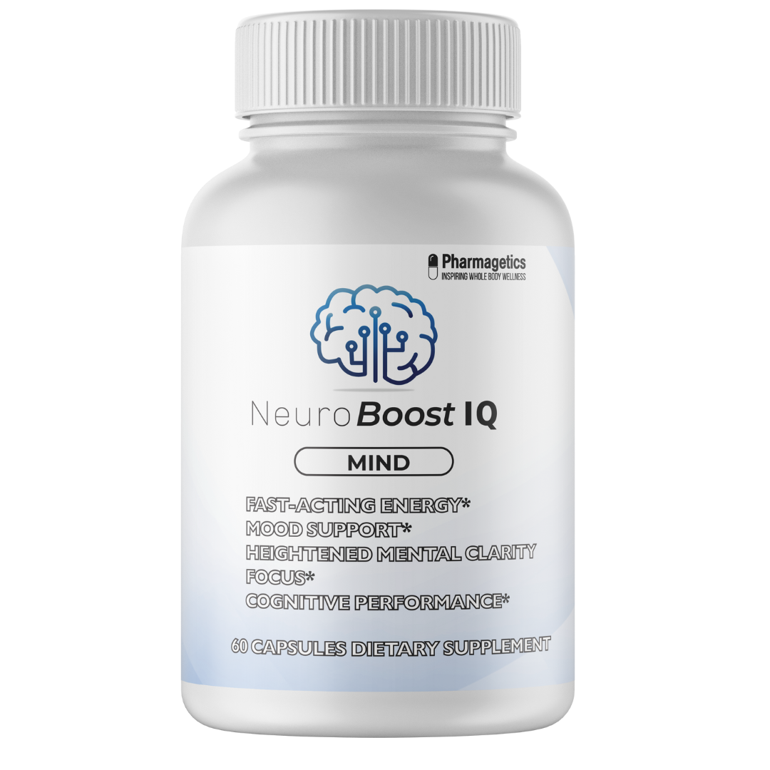 2 Bottles NeuroBoost IQ Nootropic Technologies Brain Booster, Focus