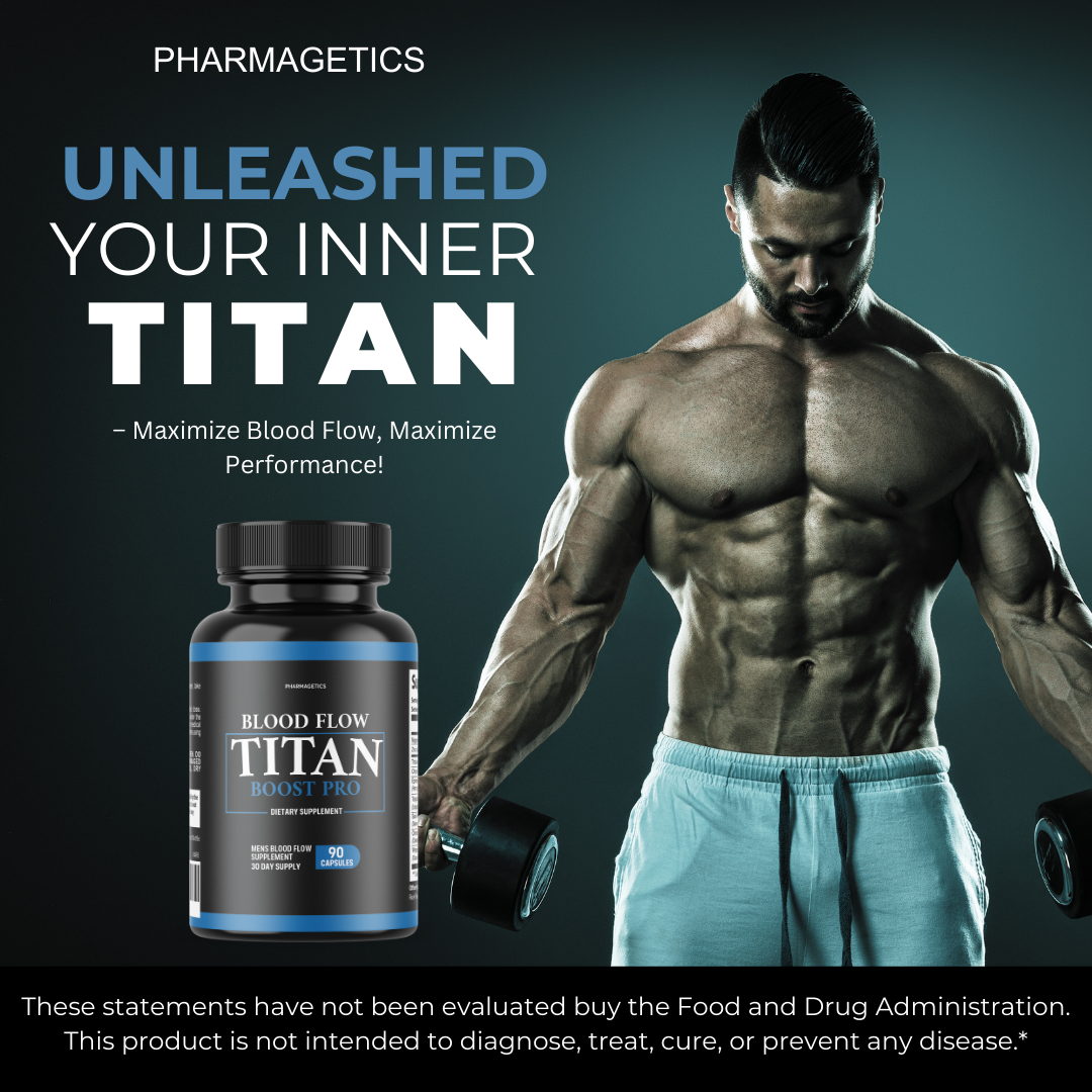 Blood Flow Titan Boost Pro - 8 Pack