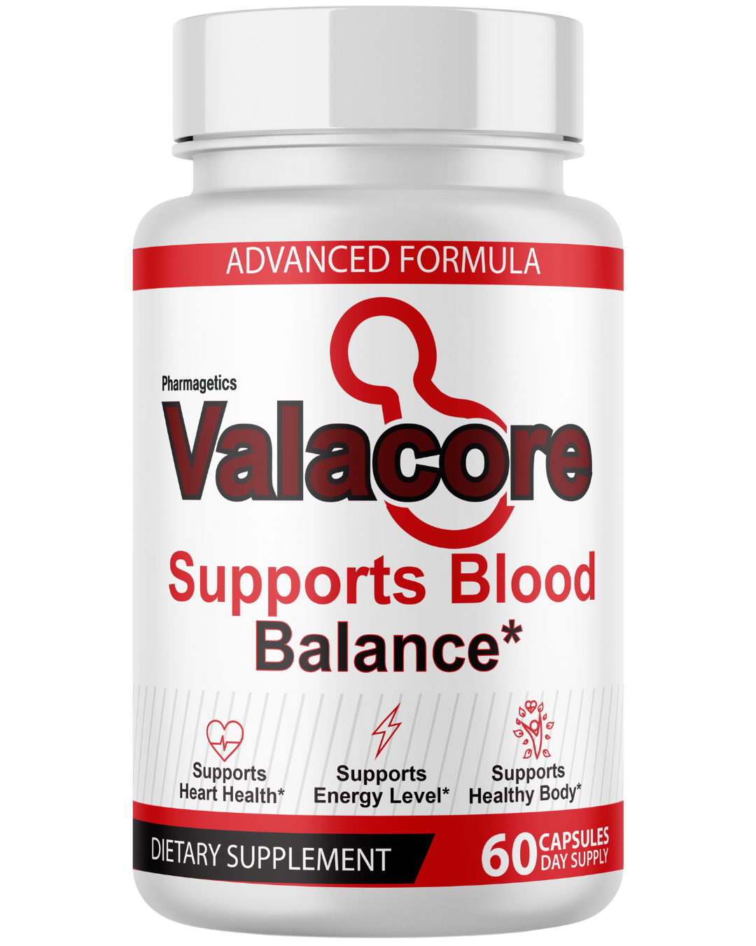 Valacore Advanced Formula For Blood Balance & Heart Health  60 Capsules