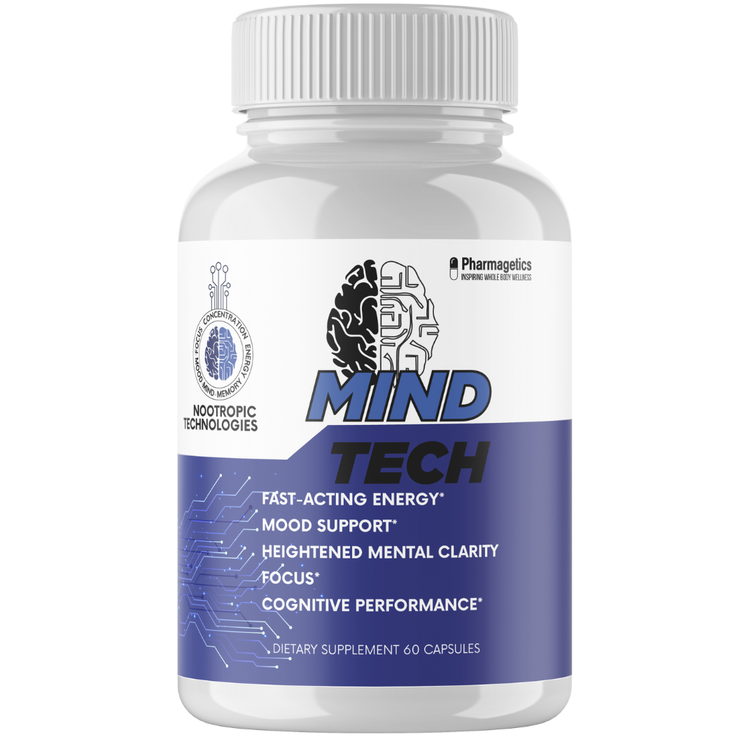 3 Bottles - Mind Tech Nootropic Mindtech Brain Booster Focus Supplement