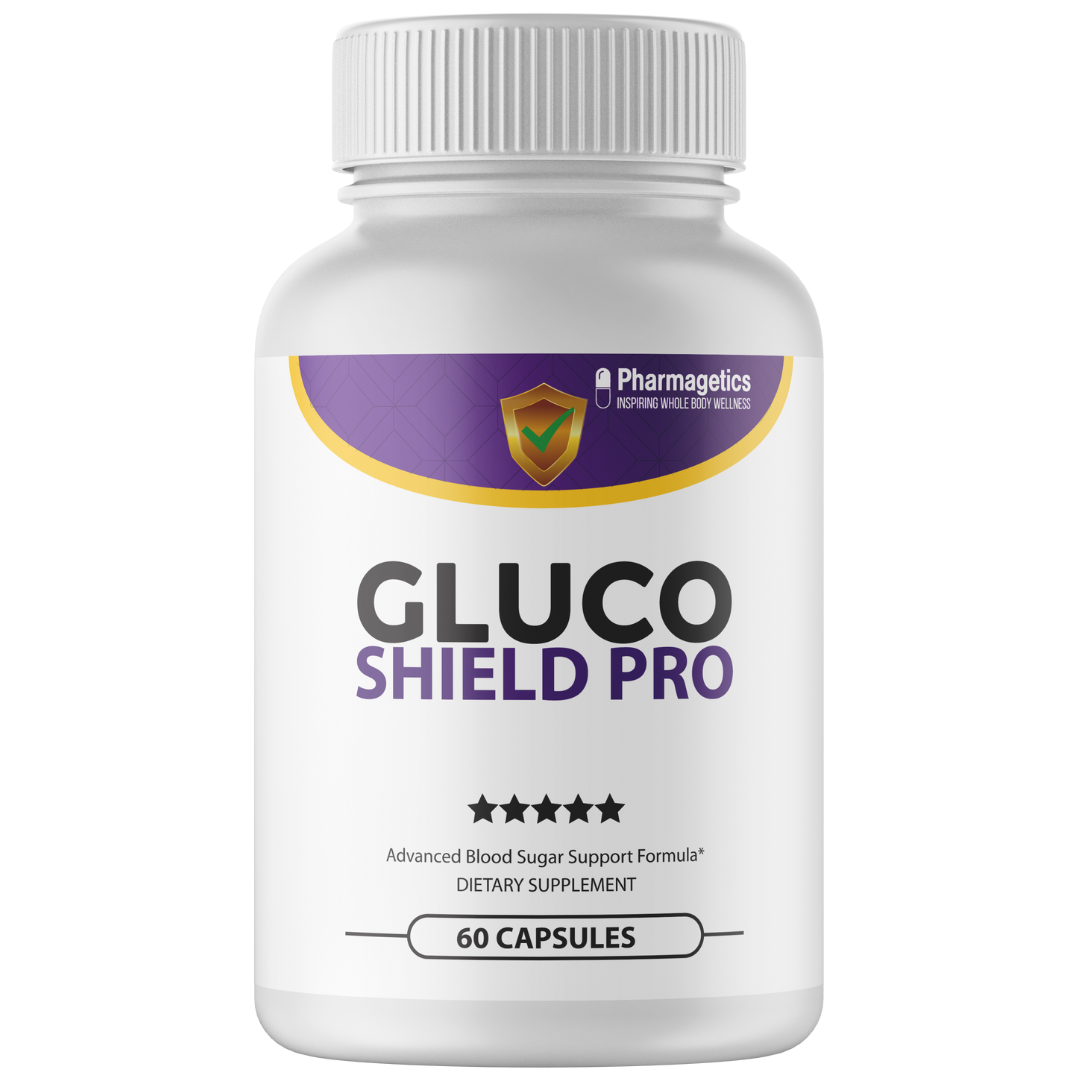2 Bottles Gluco Shield Pro Supports Blood Sugar - Glucose Metabolism 60 caps x 2
