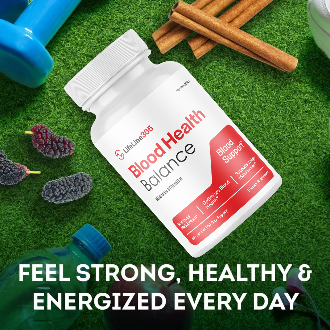 Lifeline 365 Blood Health Balance Life Line 365 Blood Support - 10 Bottles
