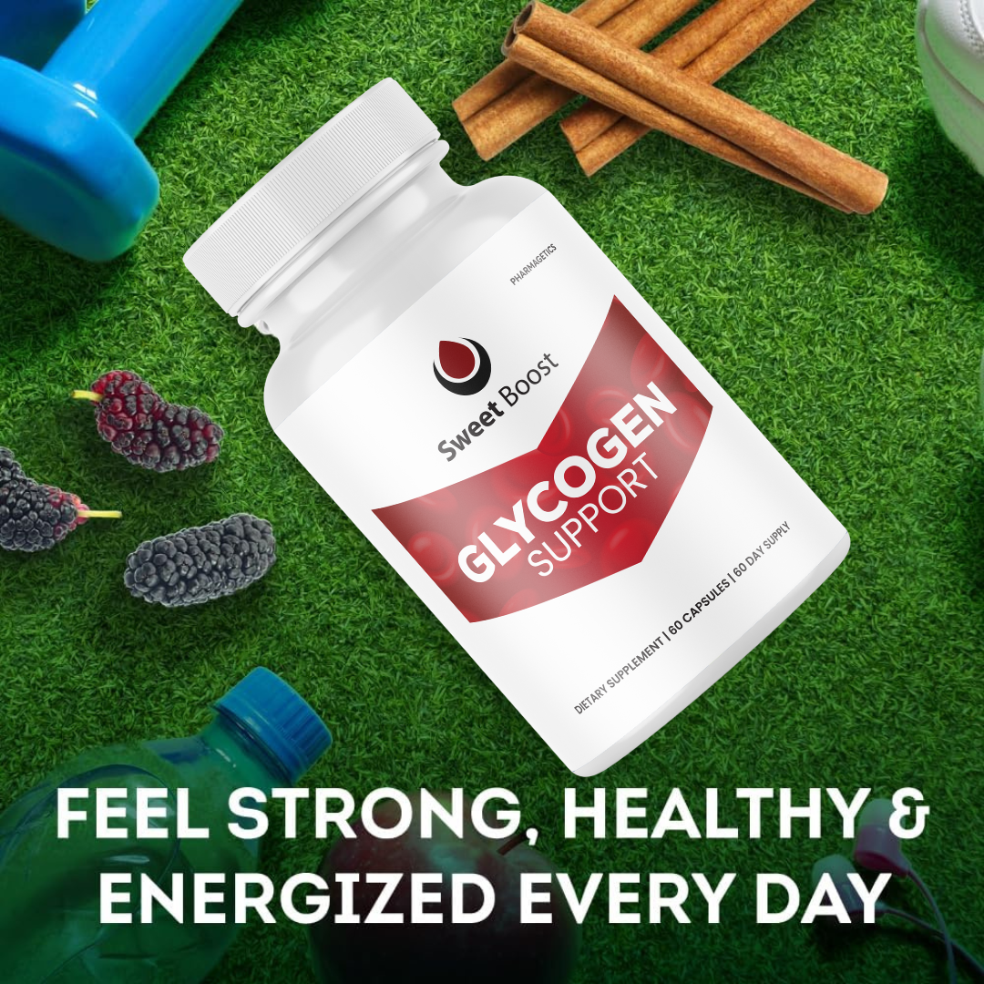 Sweet Boost Glycogen Support Capsules, Max Strength - 10 Bottles