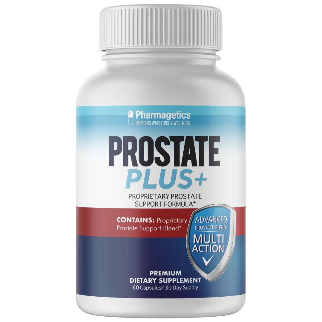 Prostate Plus+ Prostate Support - Proprietary Blend - 120 Capsules, 2 Bottles