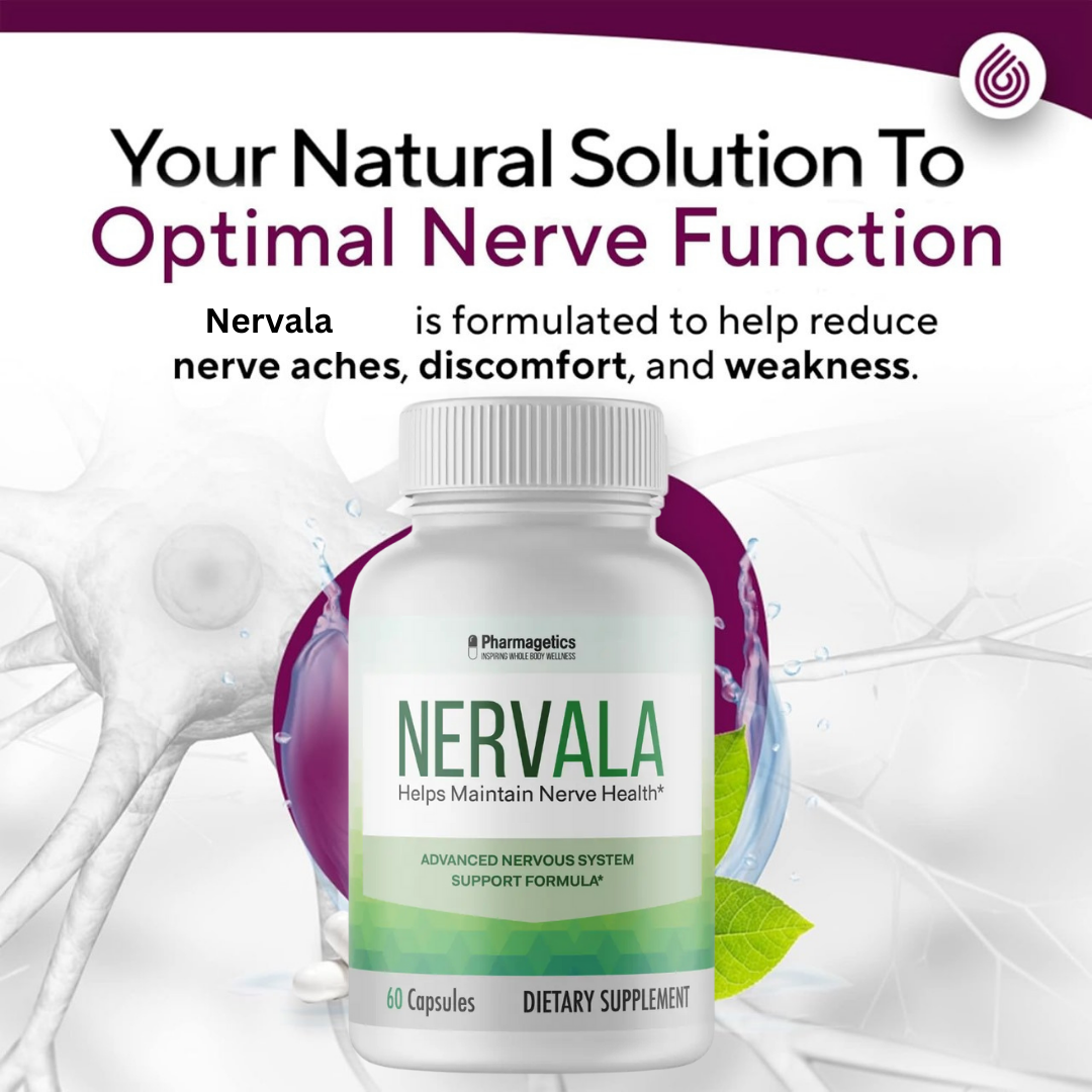 Nervala - Advanced Nervous System Support Formula,  12 Bottles