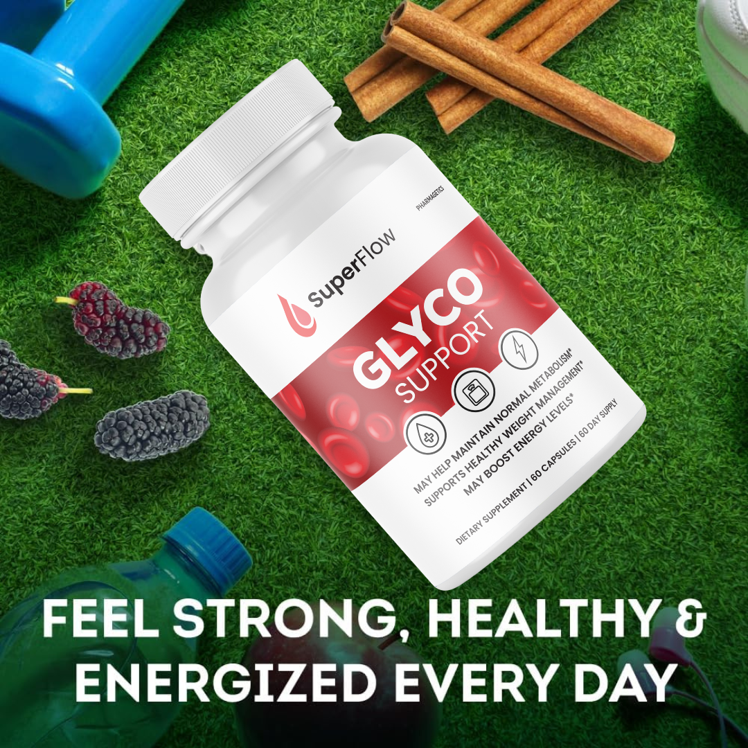 Super Flow Glyco Optimizer, SuperFlow Advanced Glycogen - 8 Bottles