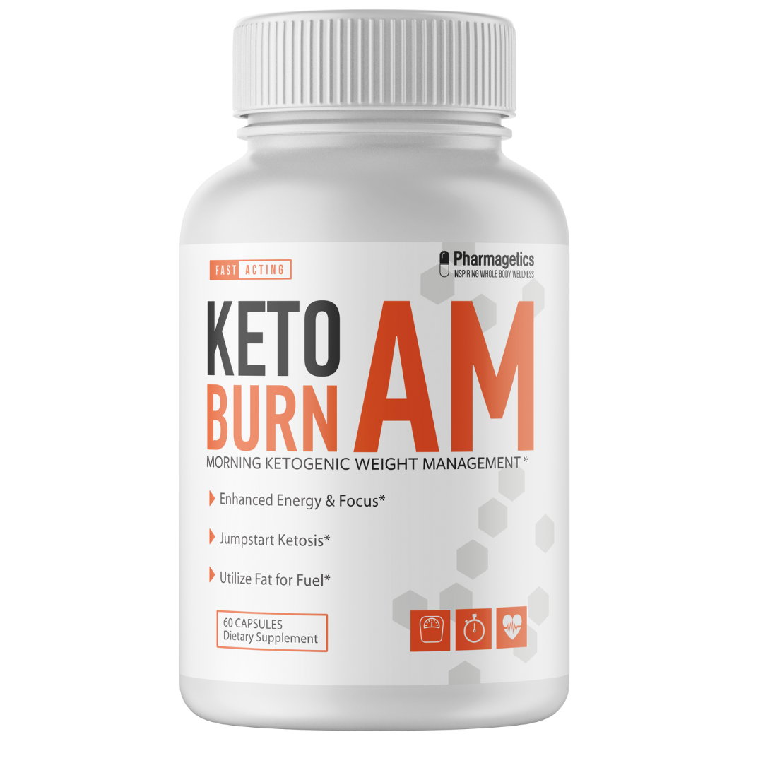 4 Keto Burn AM - 4 Bottles 240 Capsules