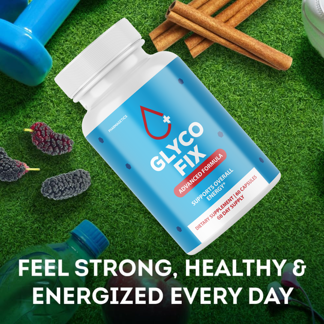 Glyco FIx Pills - Glyco Fix Blood Sugar Health Support Formula - 6 Bottles