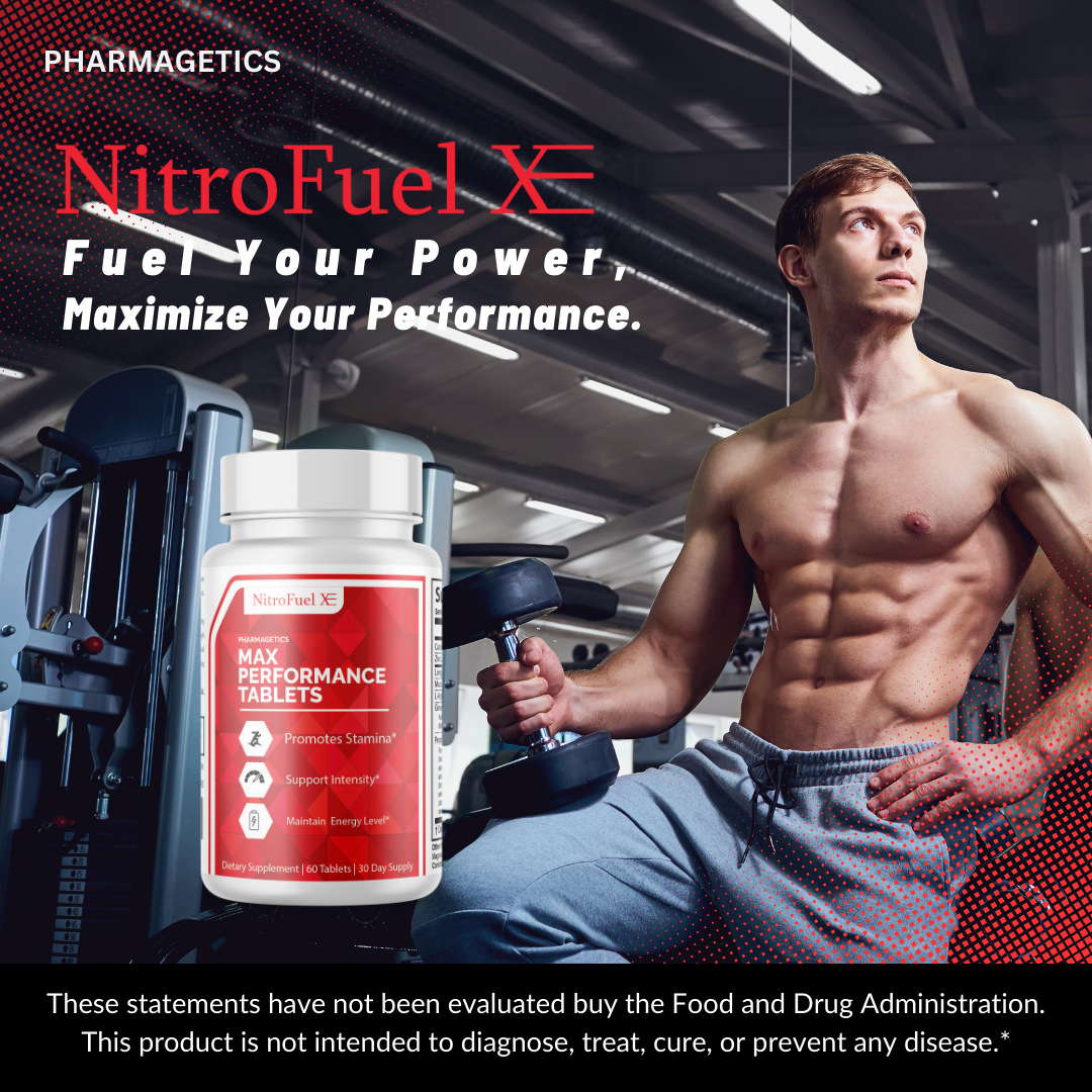 Nitro Fuel X For Men Advanced Performance Supplement - 5 Bottles