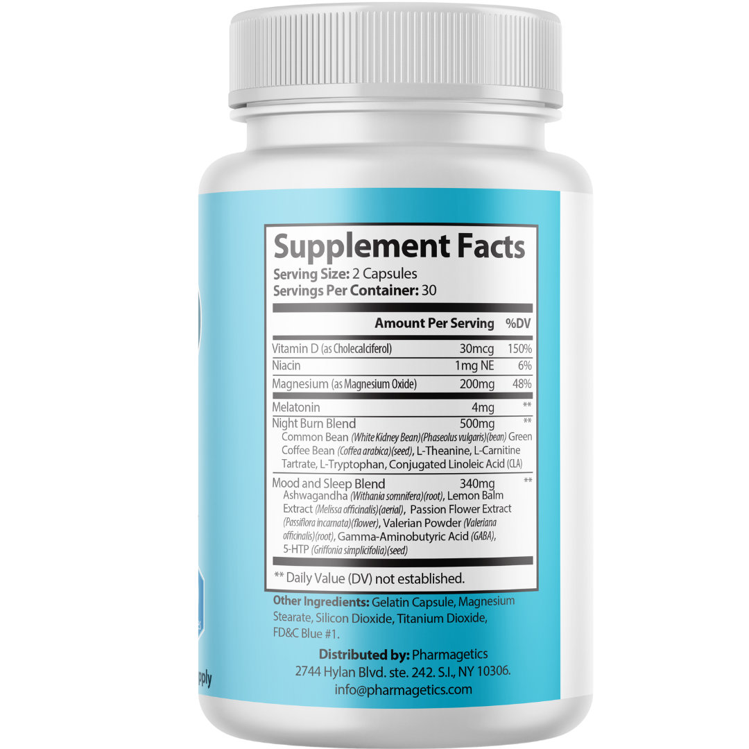 PhenPM Advanced Night Time Fat Burner, Weigh Loss Supplement 10 Pack