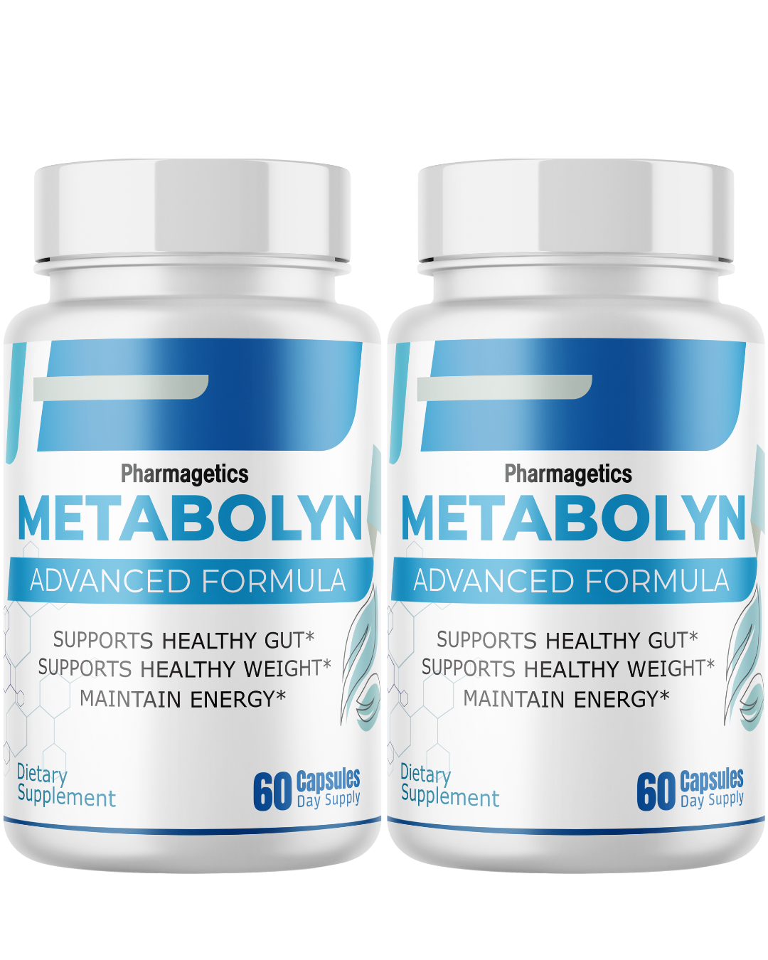 Metabolyn Advanced Formula For Gut Health & Weight Management 2 Bottles