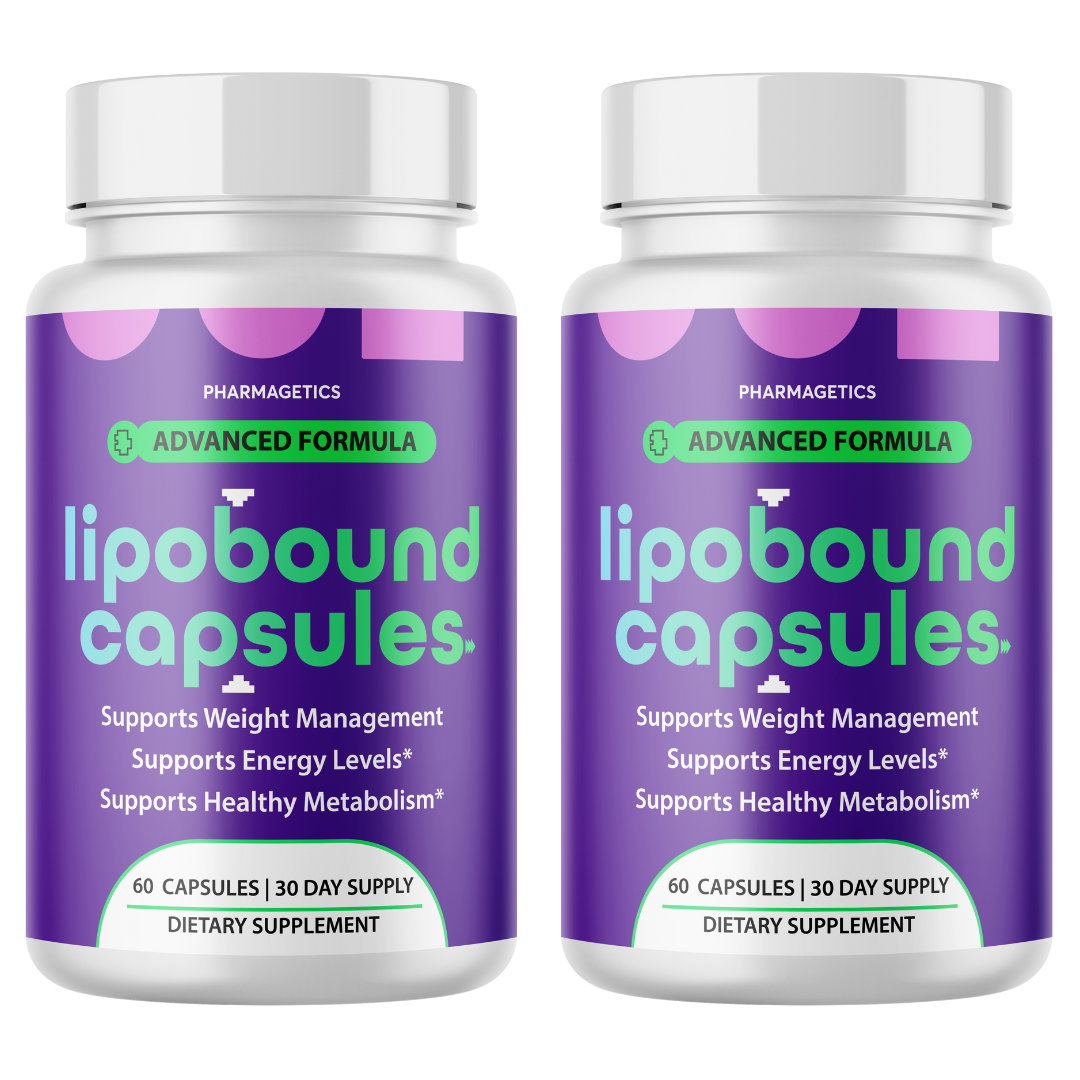 Lipobound Metabolism, Lipo Bound Weight Loss Supplement  2 Packs Genuine