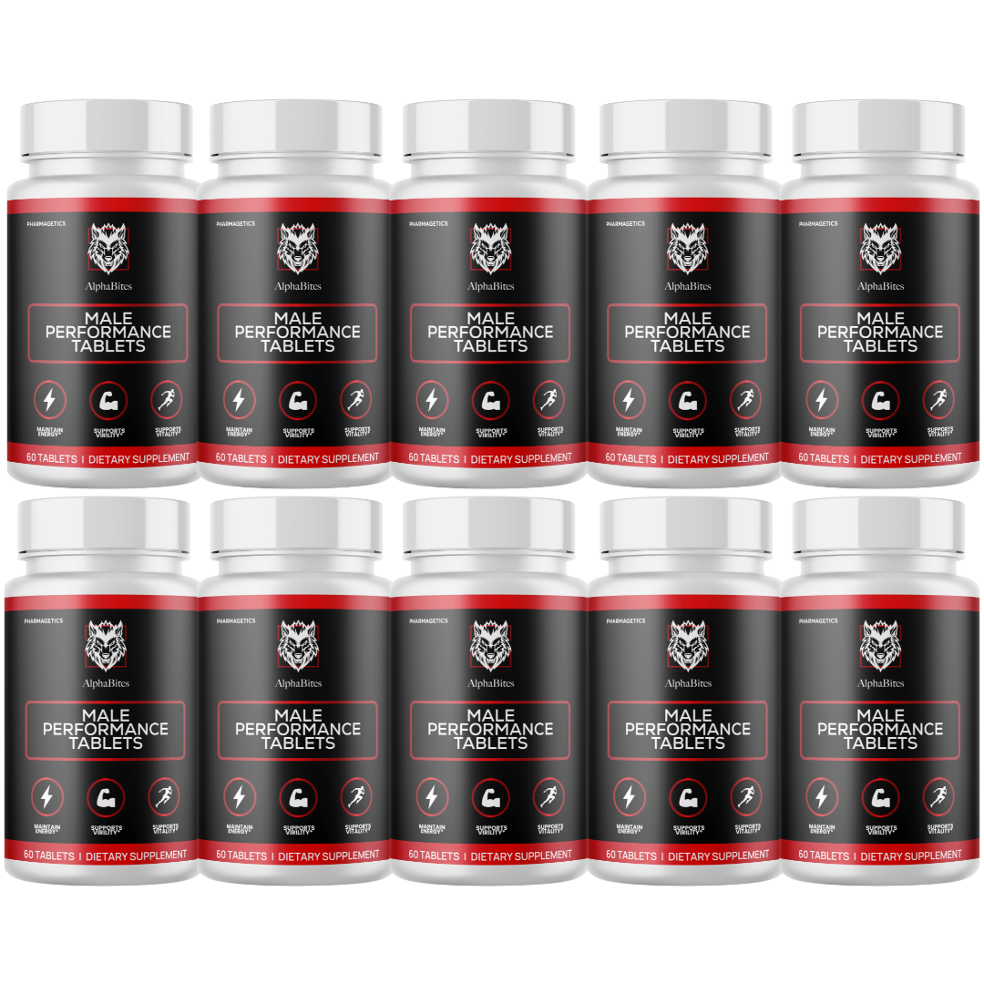 Alpha Bites - Male Enhancement Formula - 10 Bottles