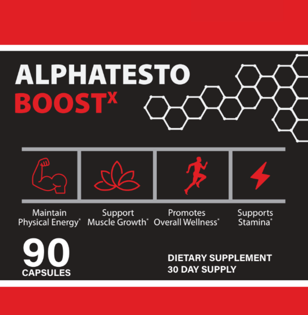 Alpha Testo Boost X Plus, Alpha Testo Booster for Men - 90 Capsules Au ...