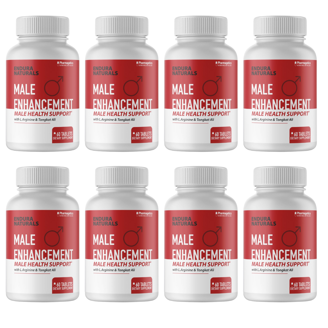 Endura Naturals Male Enhancement Male Health Support - 8 Bottles