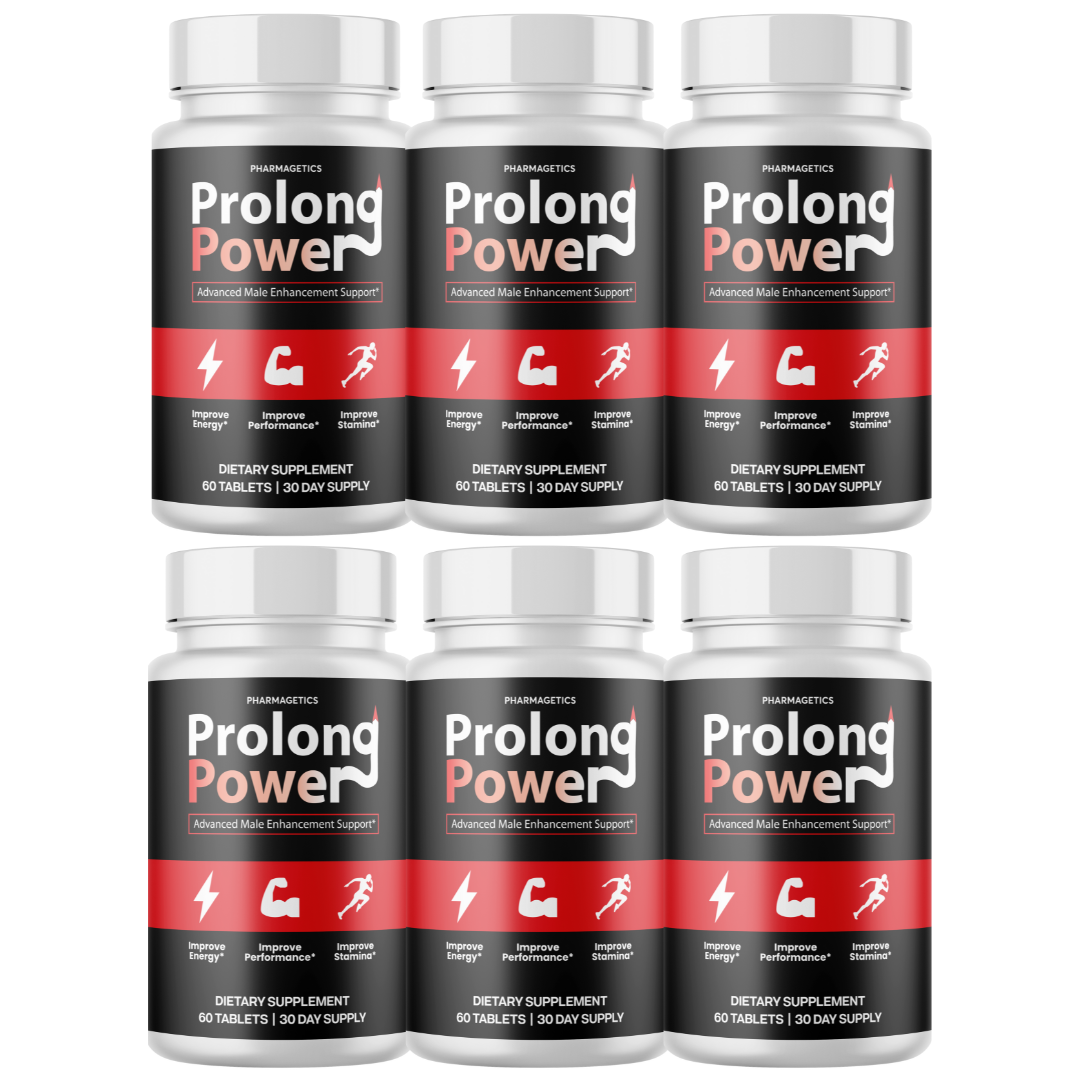 Prolong Power ED Pills For Men Pro Long Power - 6 Bottles