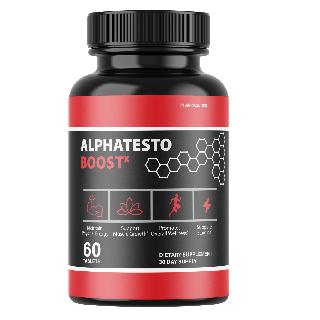 Alpha Testo Boost X Plus, Alpha Testo Booster for Men - 60 Tablets ...