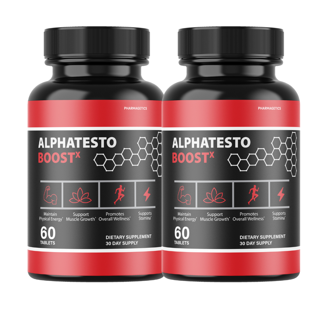 Alpha Testo Boost X Plus, Alpha Testo Booster for Men - 2 Bottles ...