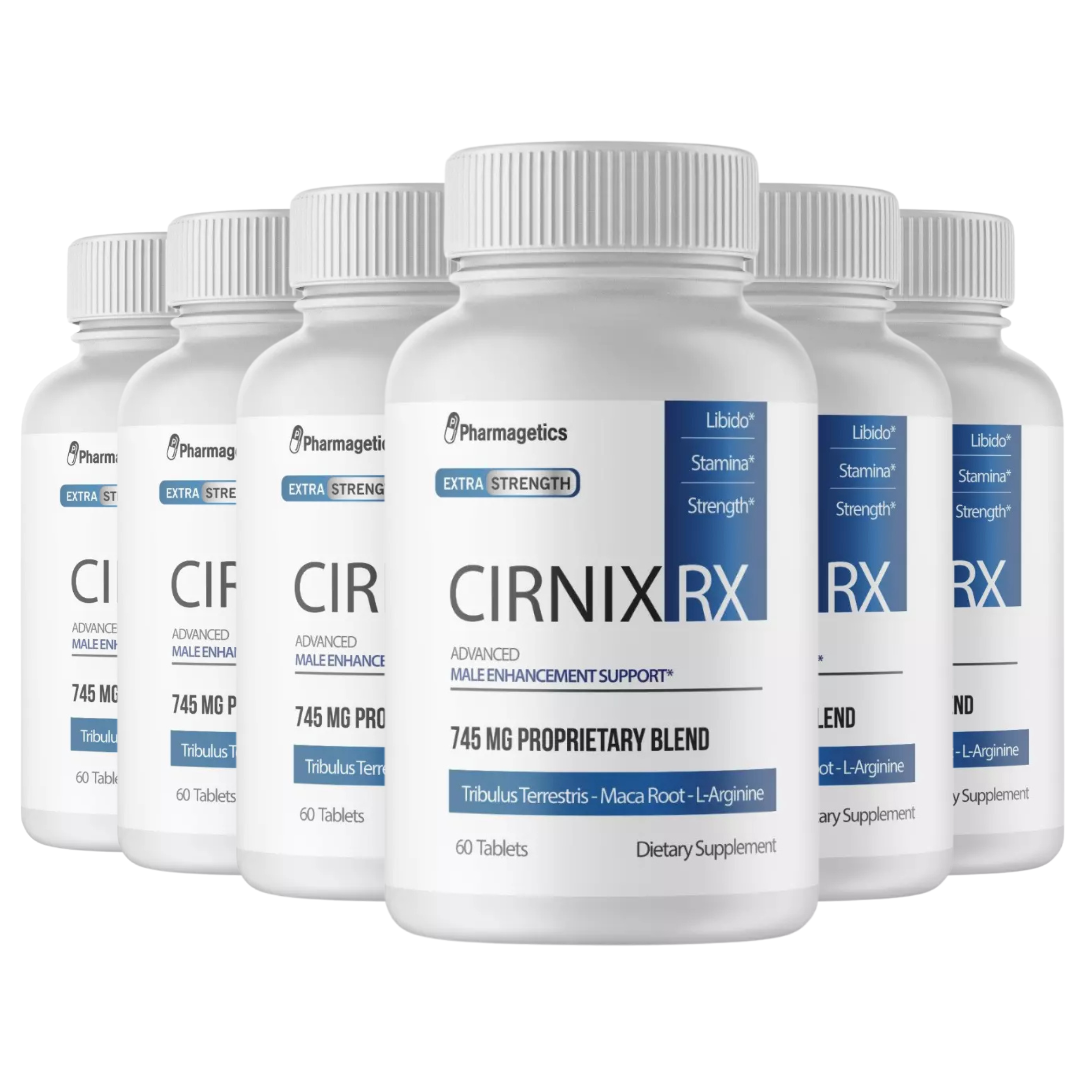 CIRNIX RX Male Virility - 6 Bottles