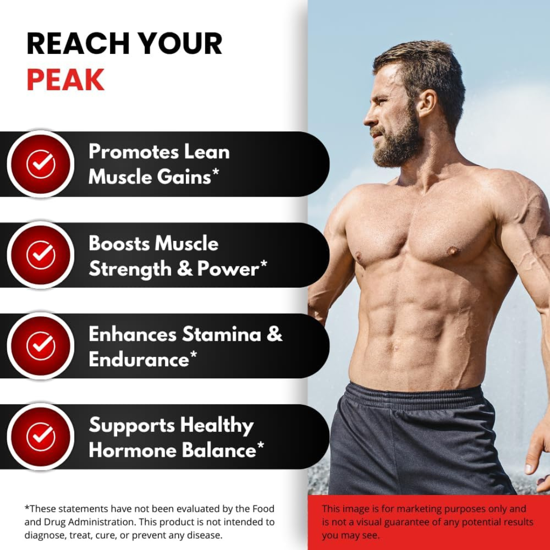 Savannah Black Surge Mens Health Supplement - 8 Bottles