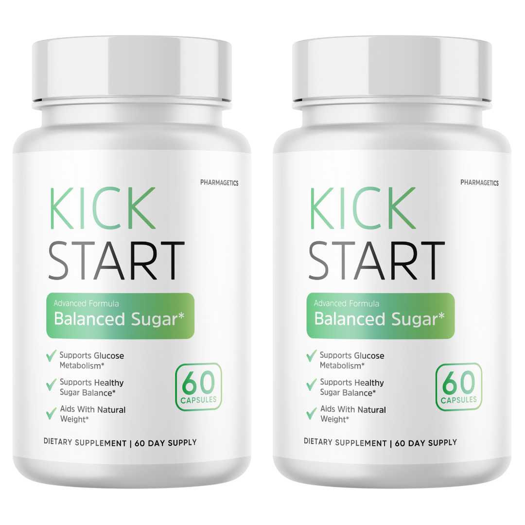 Kick Start Blood Capsules, KickStart Balanced Sugar Supplement - 2 Packs