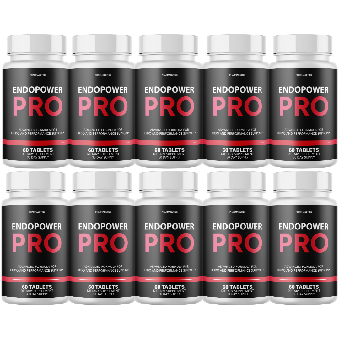 Endopower Pro Advanced Formula for Male Performance Support - 10 Bottles