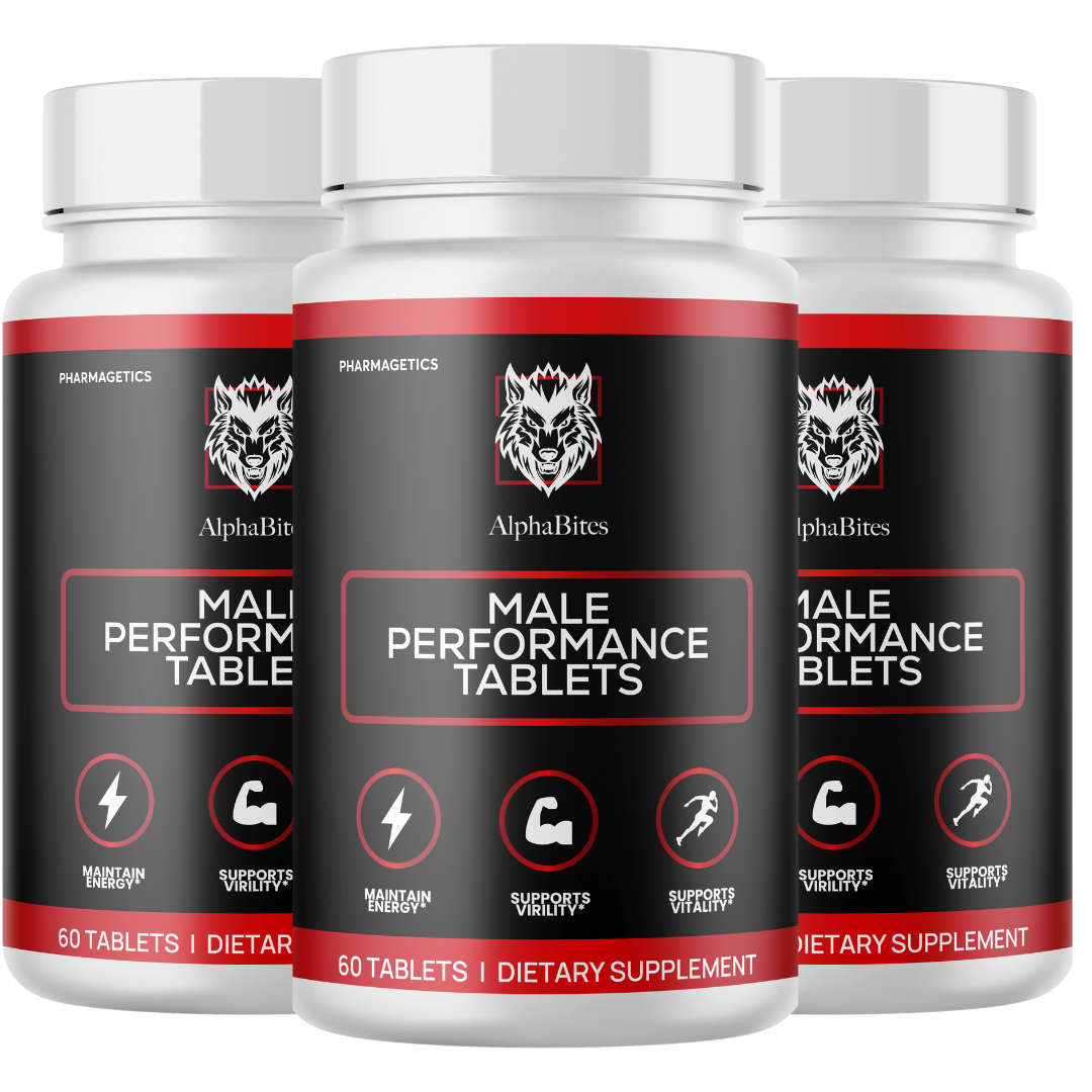 Alpha Bites - Male Enhancement Formula - 3 Bottles