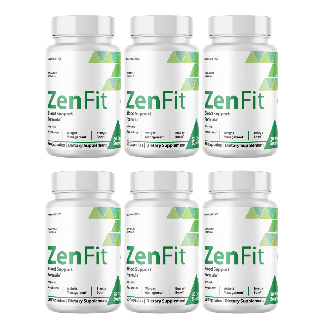 ZenFit Blood Support Formula 6 Bottles 360 Capsules