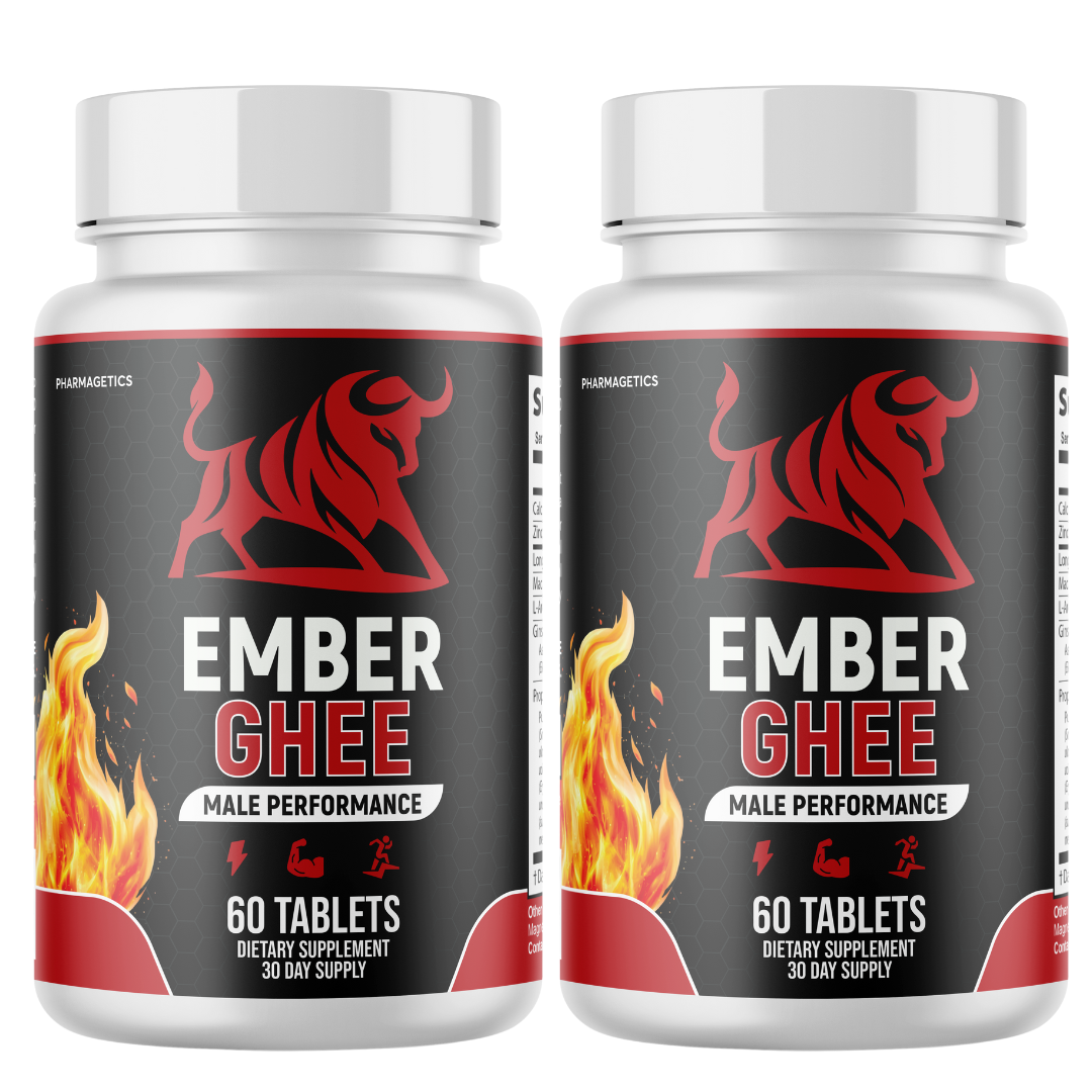Ember Ghee - Male Enhancement Supplement, Max Performance - 2 Packs