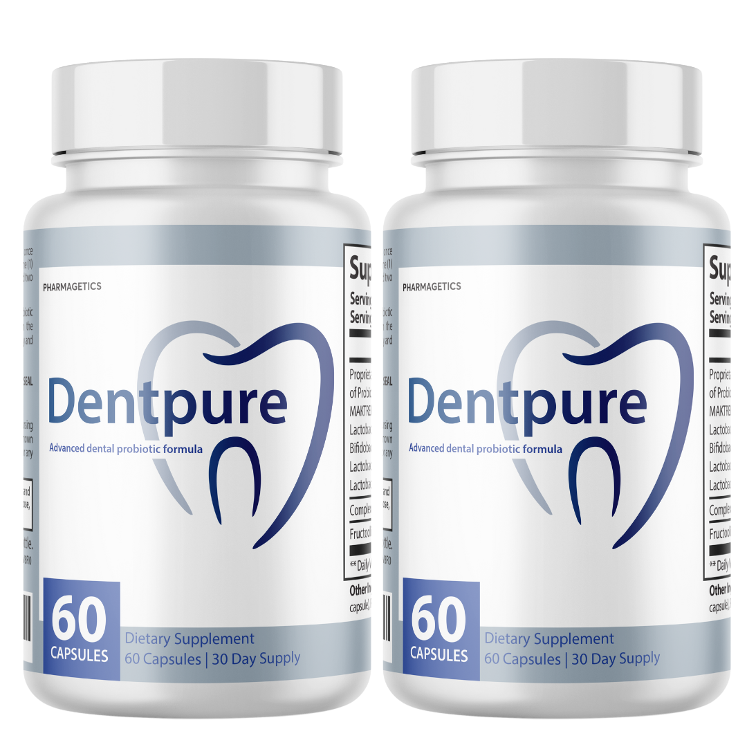 Dentpure Dental Support Capsules, Dent pure Oral Health - 2 Packs