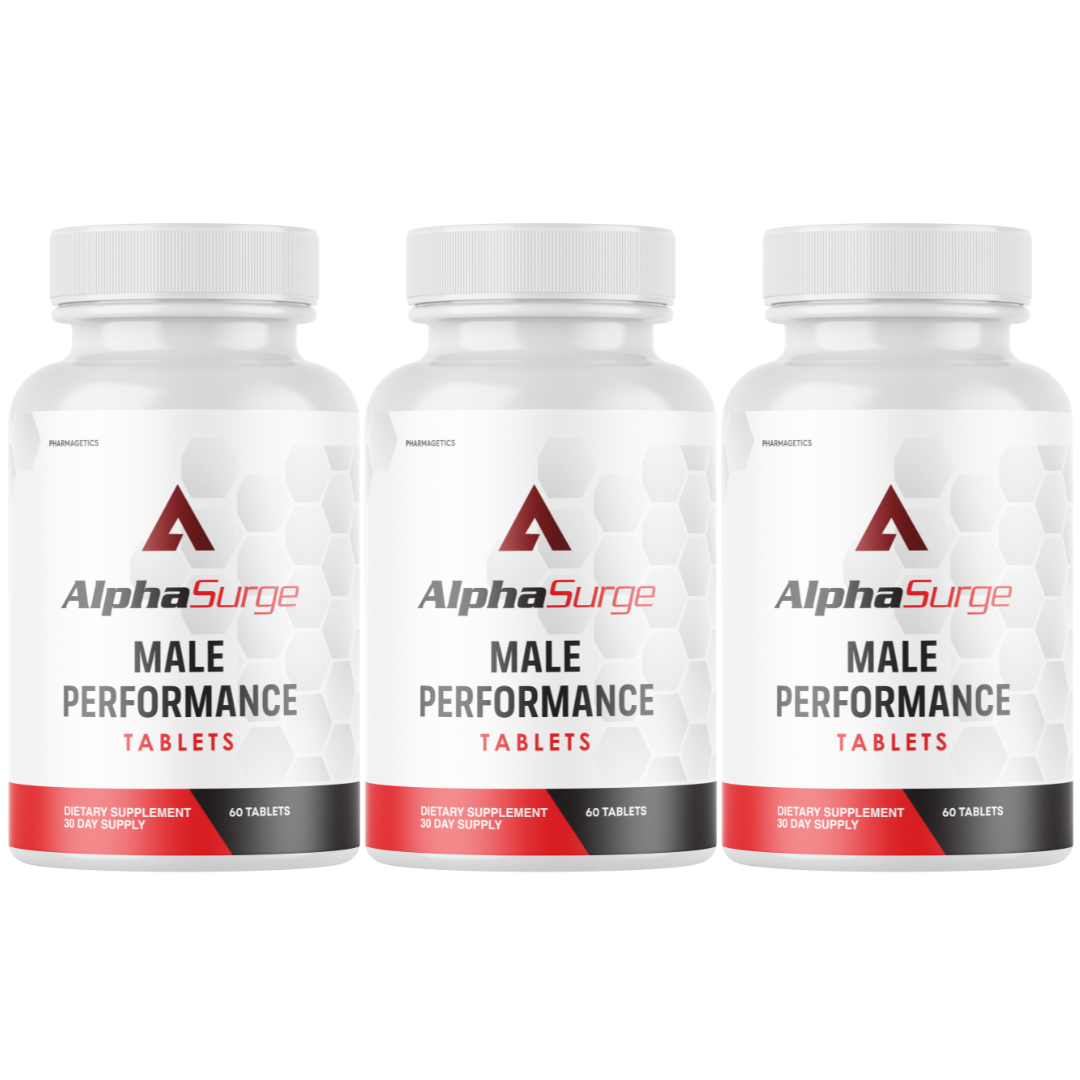 Alpha Surge for Men AlphaSurge Performance Male Support - 3 Bottles