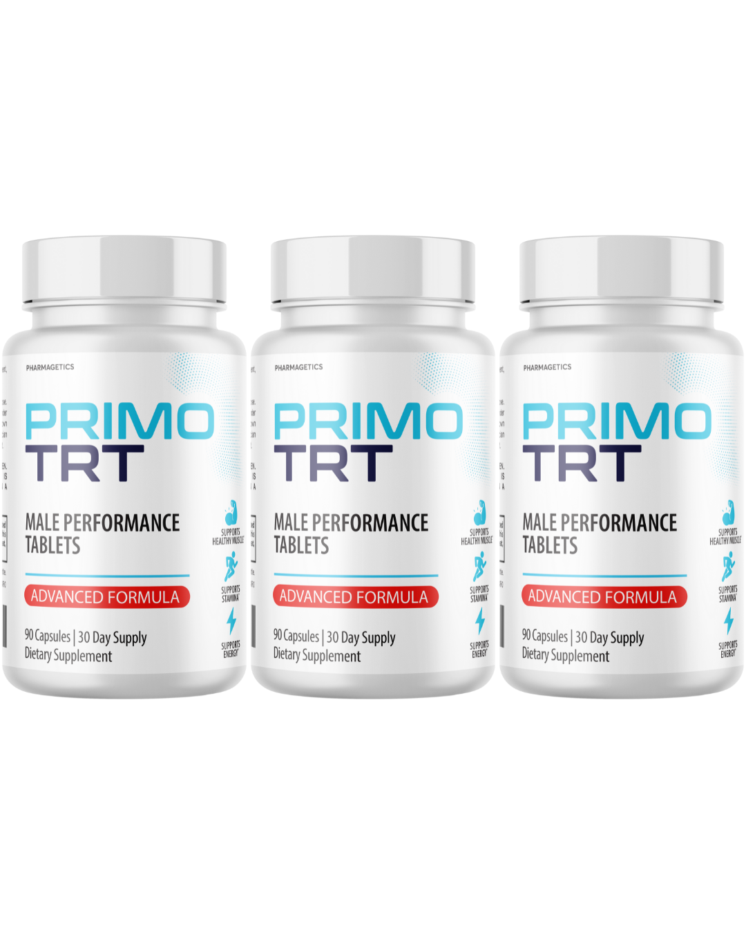 Primo TRT  Men Supplement For Muscle Health & Stamina Support  3 Bottles
