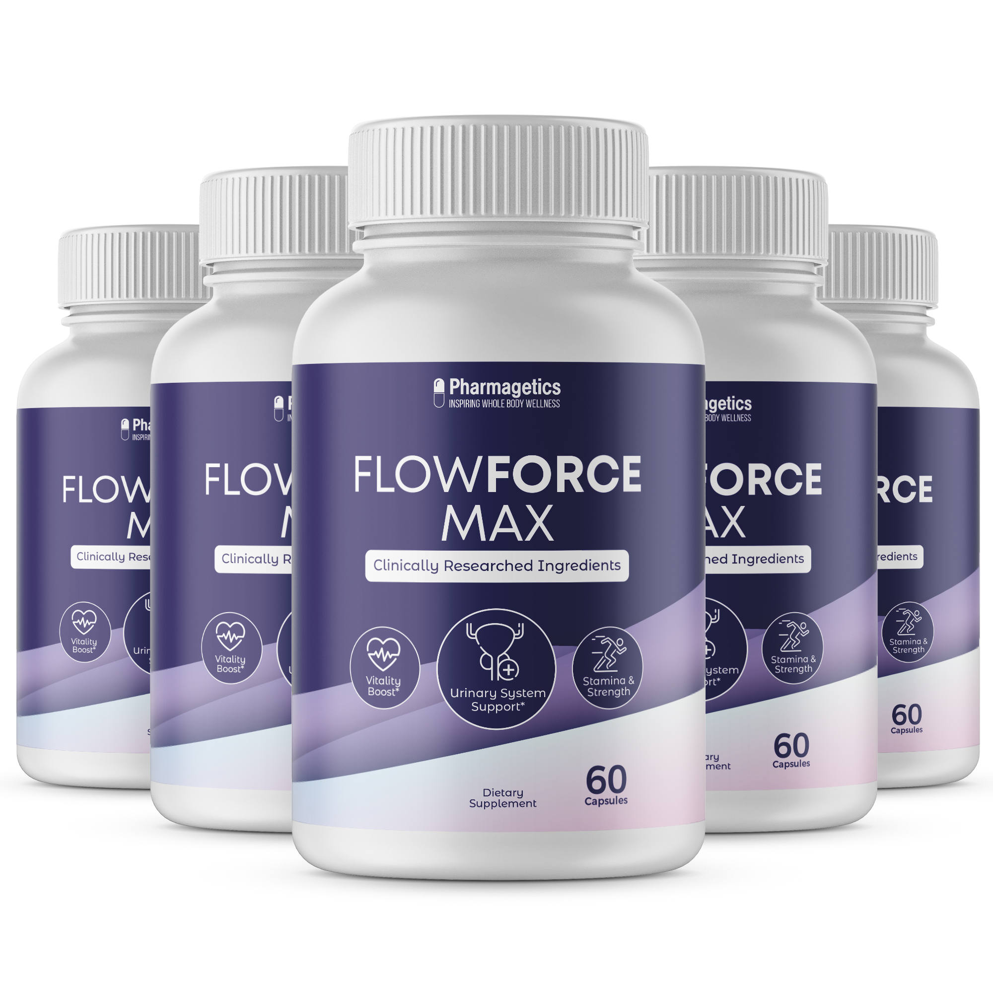 Flowforce Max Prostate Support Supplement Flow Force Max - 5 Bottles