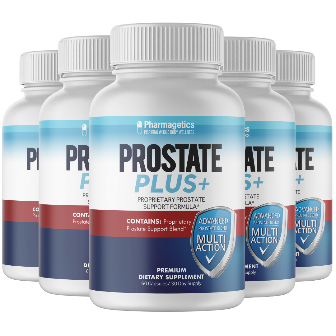 5 Bottles Prostate Plus+ Proprietary Prostate Support Formula 60 Capsules x5