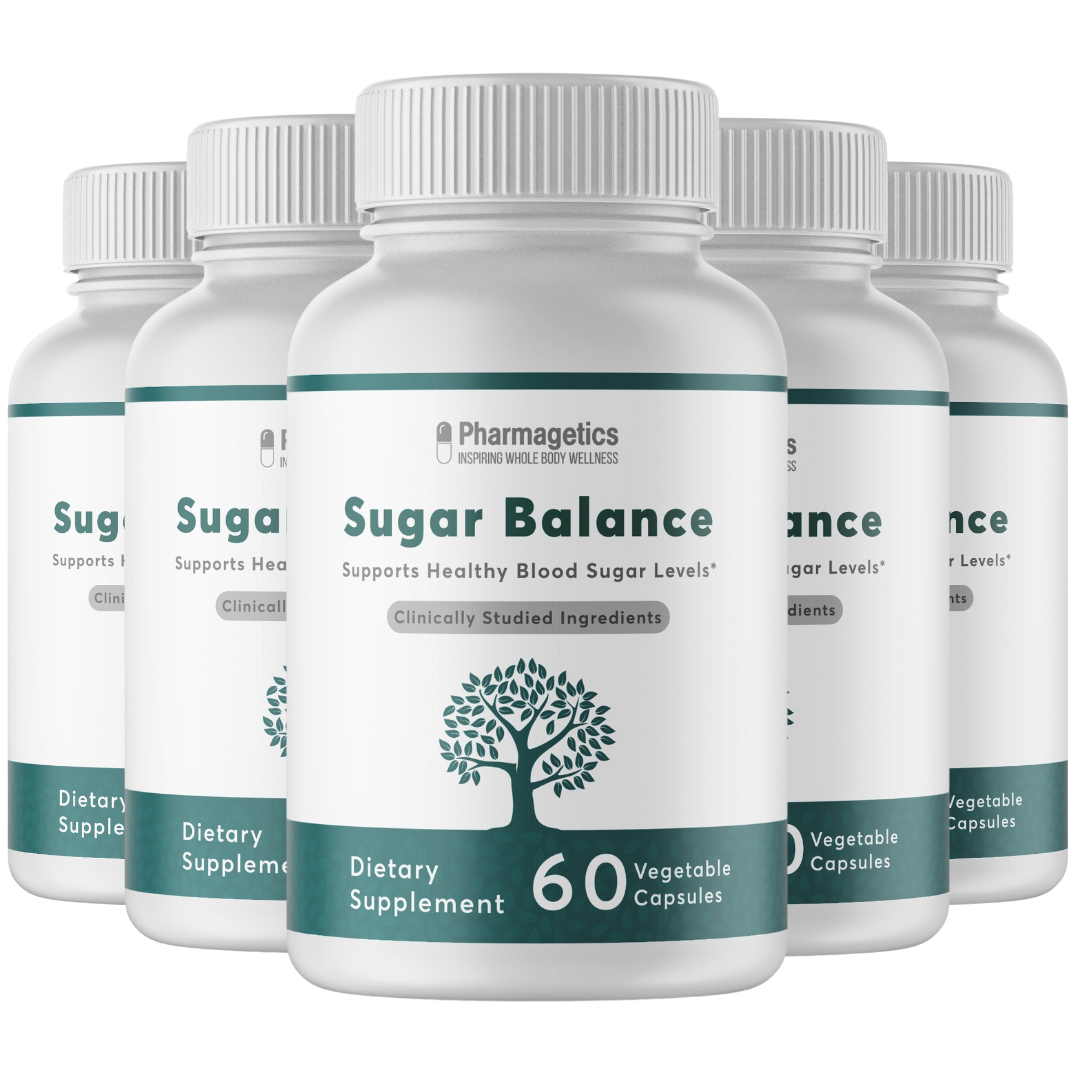 5 Pack Sugar Balance Blood Sugar Support 60 Capsules x5