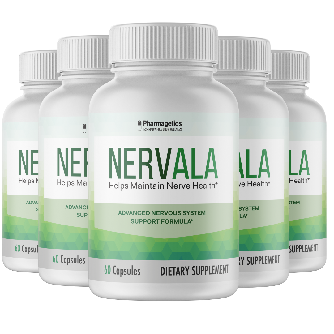 Nervala - Advanced Nervous System Support Formula,  5 Bottles