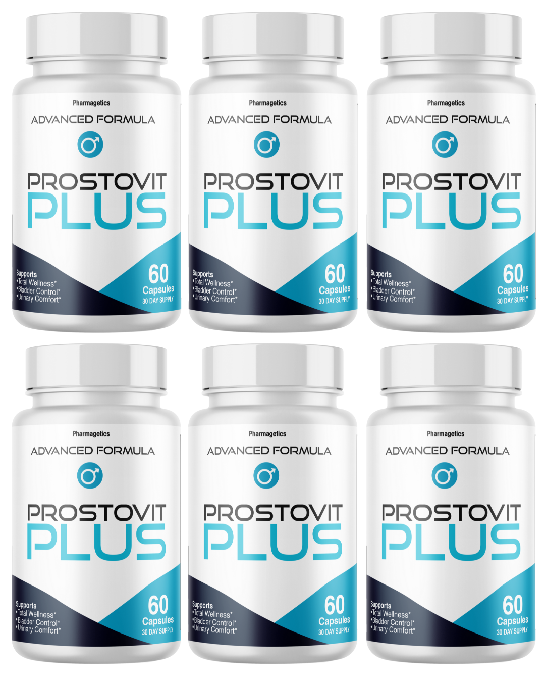 Prostovit Plus Bladder & Urinary Comfort Support Supplement  6 Bottles