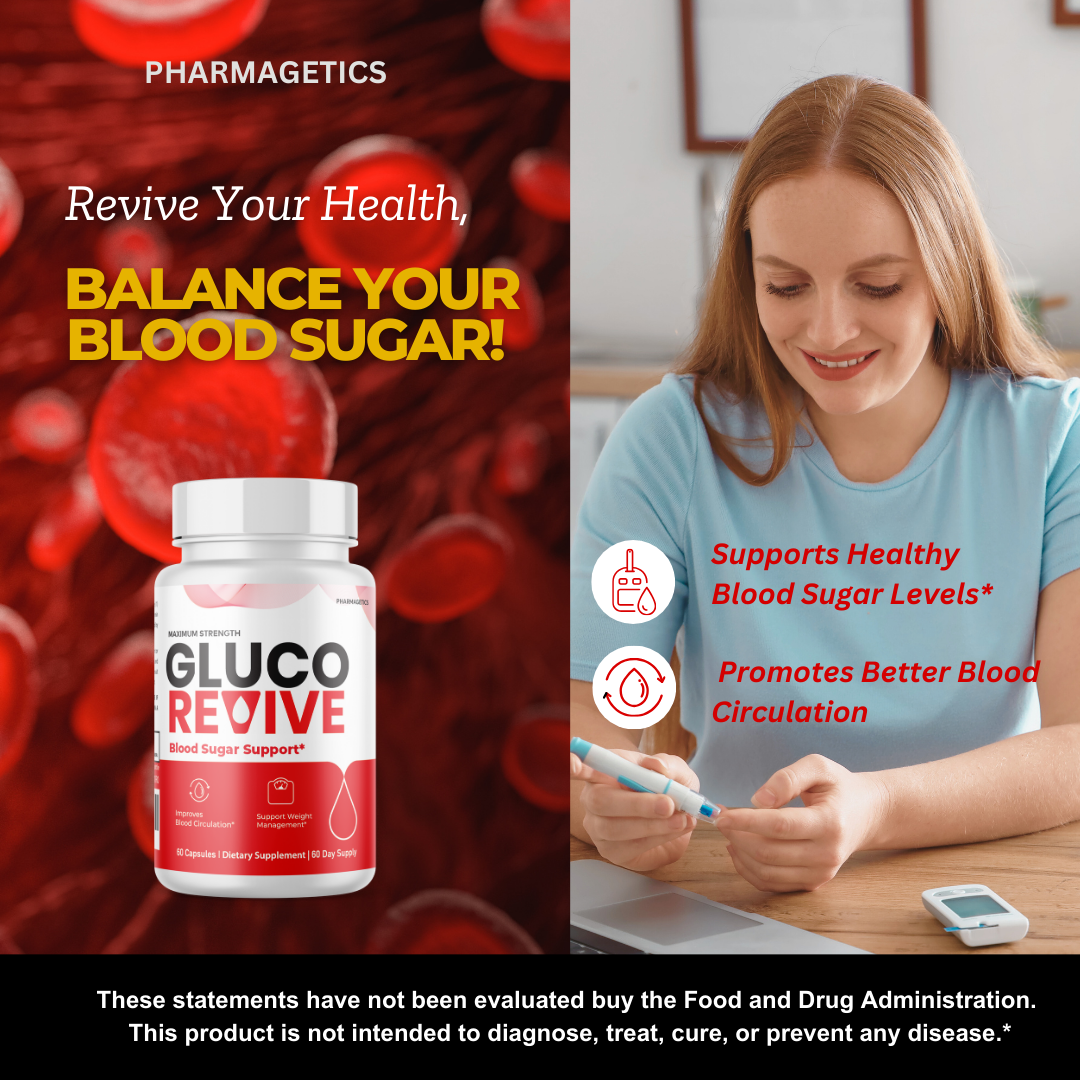 Gluco Revive Blood Support GlucoRevive Advanced Glycogen Support  - 60 Capsules