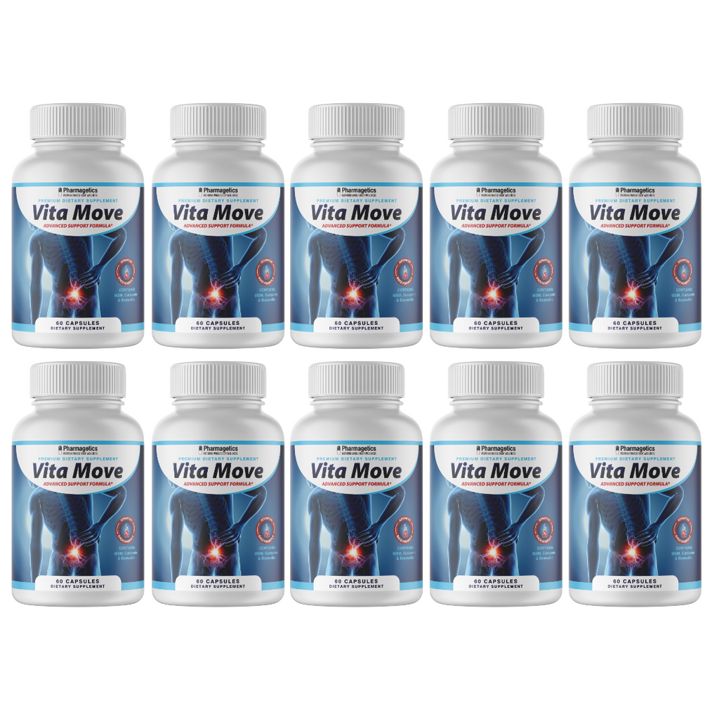 Vita Move Advanced Support Formula Vitamove - 10 Bottles, 600 Capsules